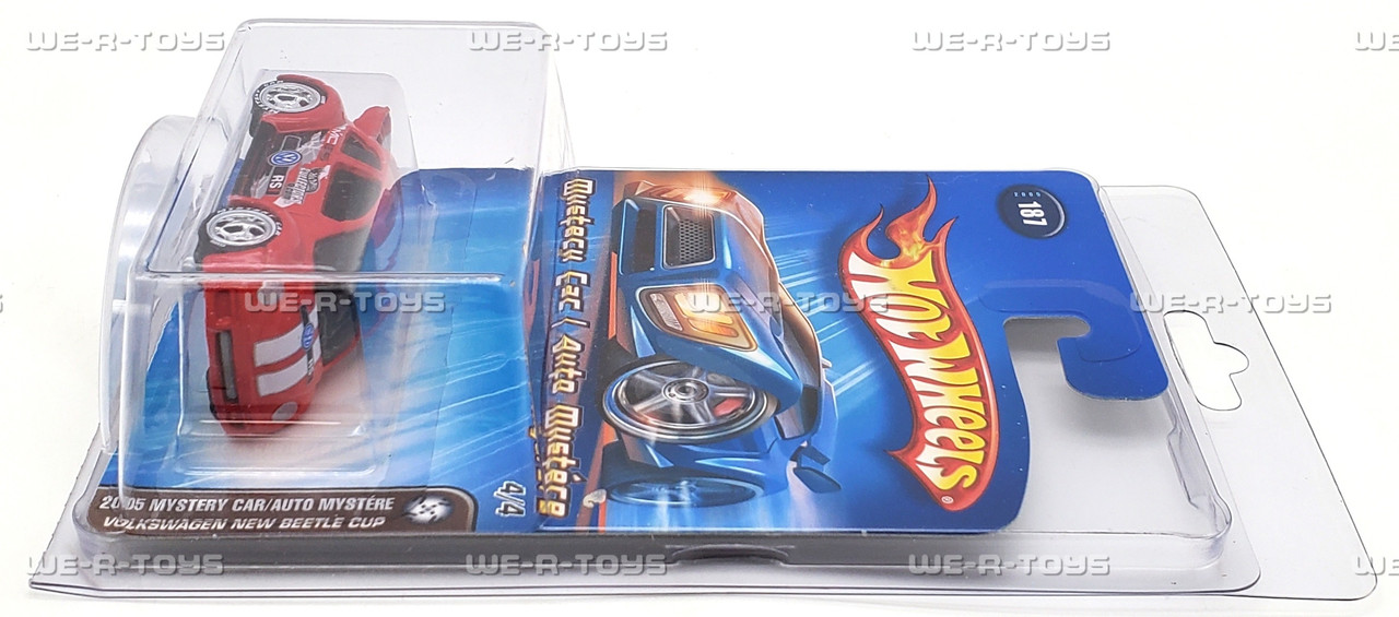 ミニカー Hot Wheels MYSTERY CAR VW NEW BEETLE CUP Hot Wheels Volkswagen New Beetle Cup Silver 2010 Mystery Car