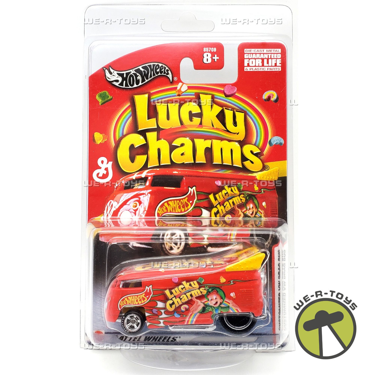 Hot Wheels Lucky Charms Customized VW Drag Bus 2003 Mattel #85709