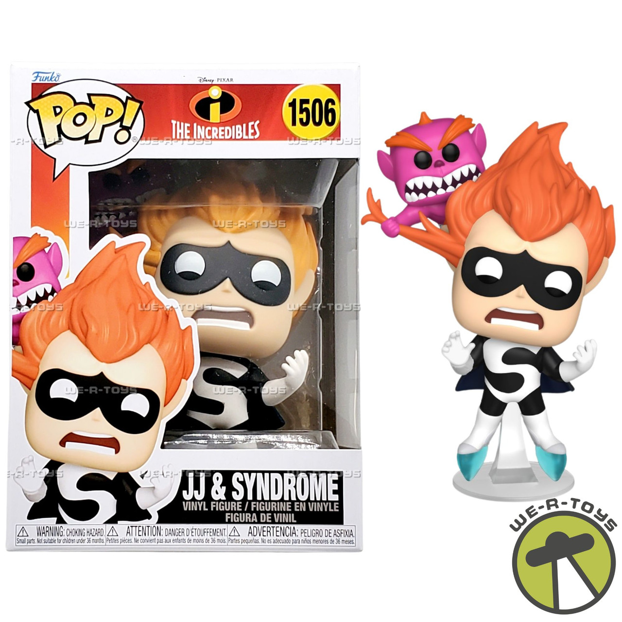 Funko POP Disney Incredibles 20th Anniversary JJ and Syndrome 1506