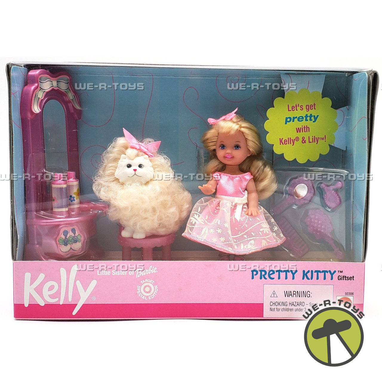 Kelly Little Sister of Barbie Pretty Kitty Giftset 2000 Mattel