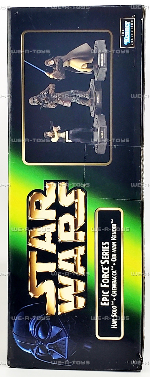 Star Wars Epic Force Han Solo Chewbacca and Obi-Wan Kenobi 3