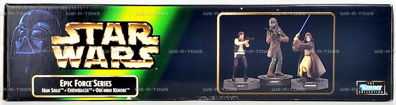Star Wars Epic Force Han Solo Chewbacca and Obi-Wan Kenobi 3