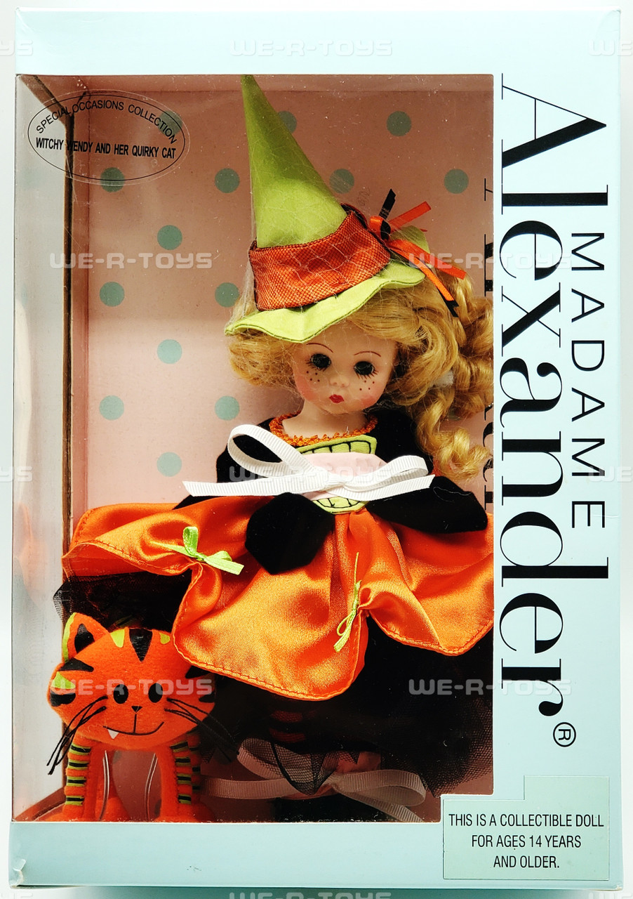 Madame Alexander Witchy Wendy and Her Quirky Cat 8