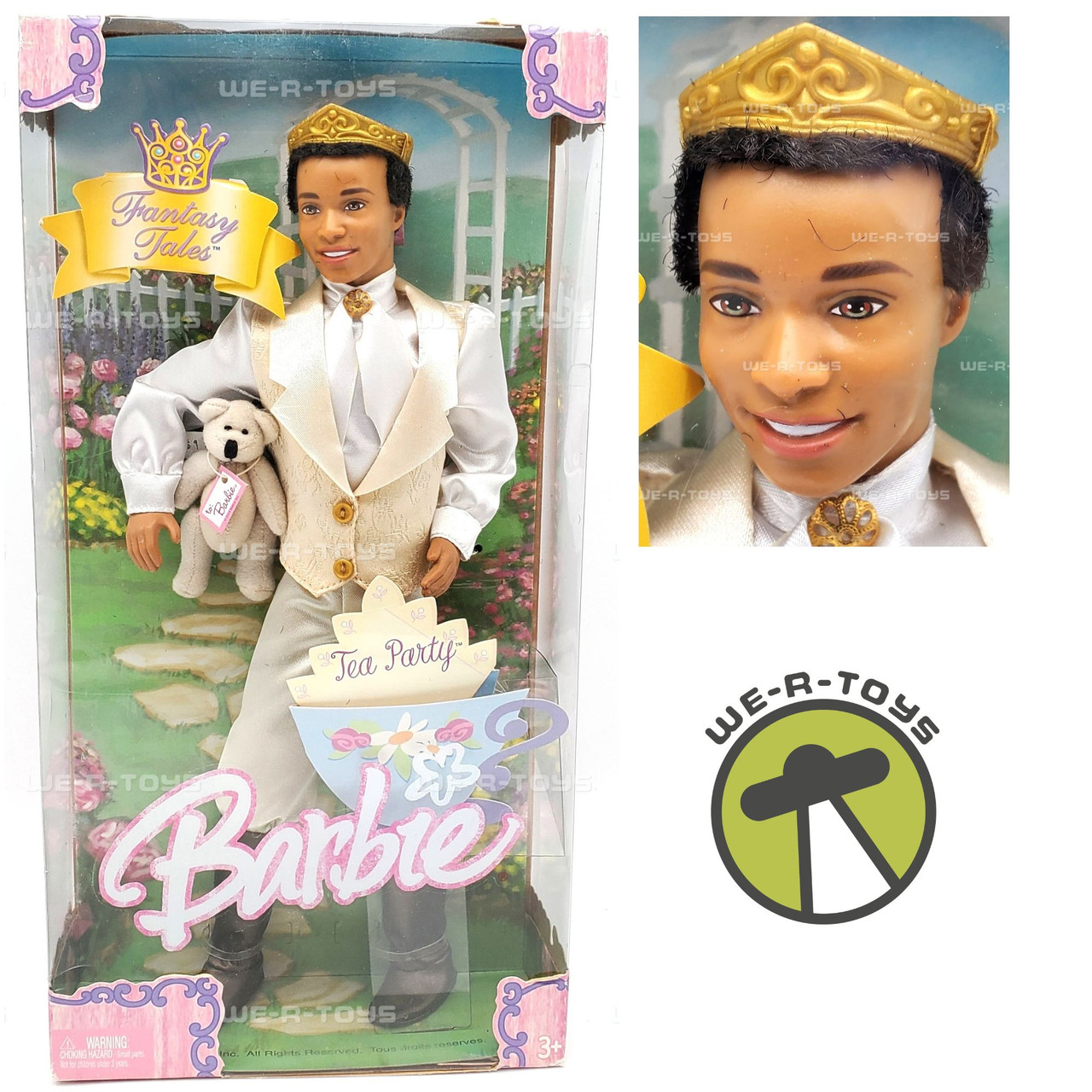 Barbie Tea Party Ken Doll Fantasy Tales 2004 Mattel #G8379 NRFB