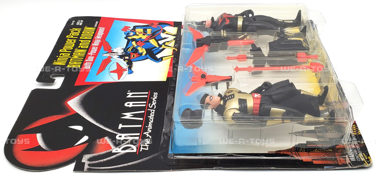 DC Batman The Animated Series Ninja Power Pack Batman and Robin