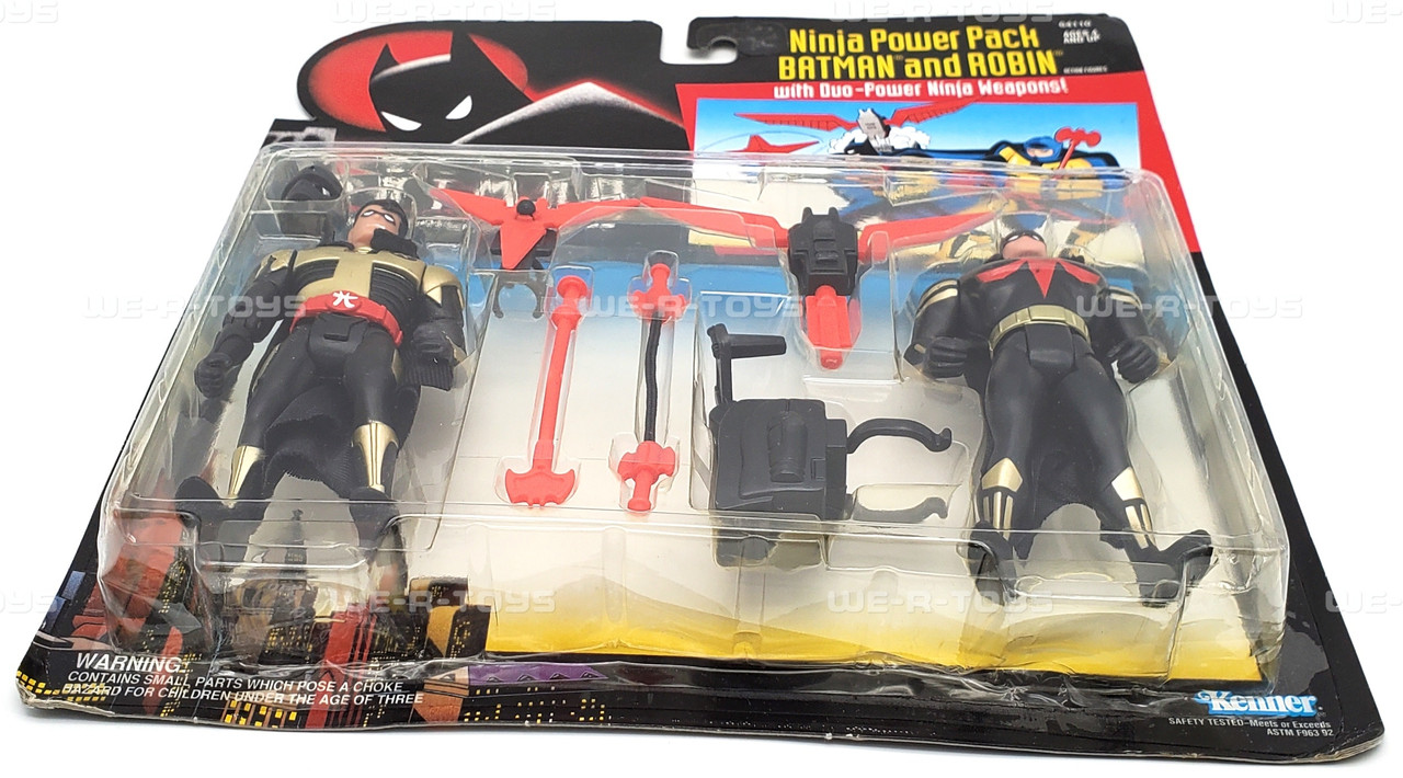 DC Batman The Animated Series Ninja Power Pack Batman and Robin