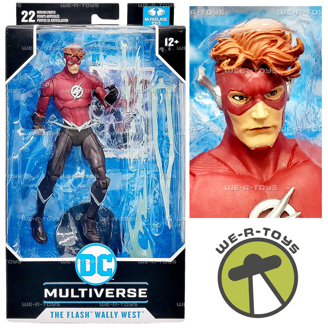 DC Multiverse The Flash Wally West DC Rebirth 2022 McFarlane Toys DC Multiverse The Flash Wally West DC Rebirth 2022 McFarlane Toys