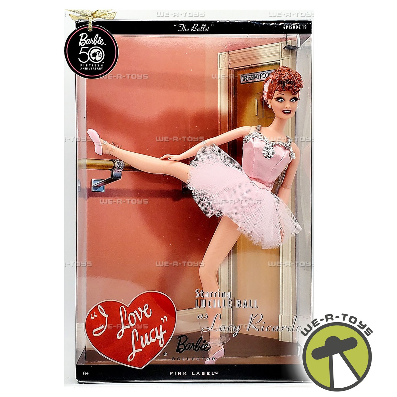 Barbie I Love Lucy Doll The Ballet Collector Edition 1997 Mattel