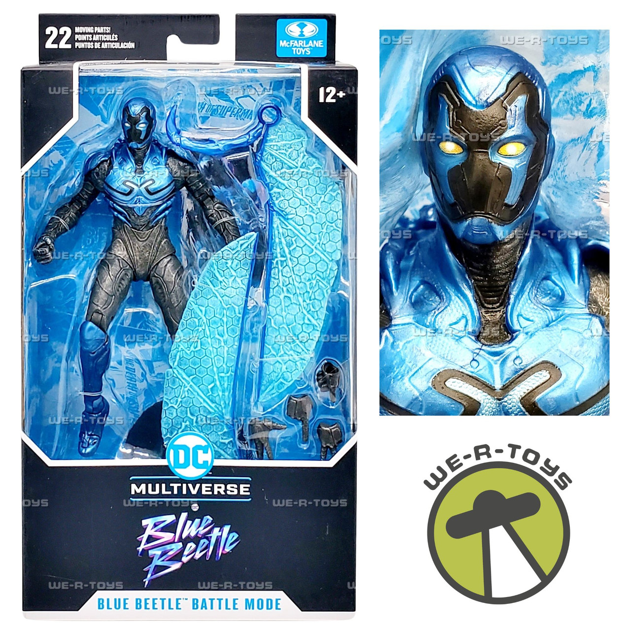 DC Multiverse Blue Beetle Battle Mode Action Figure 2023 McFarlane