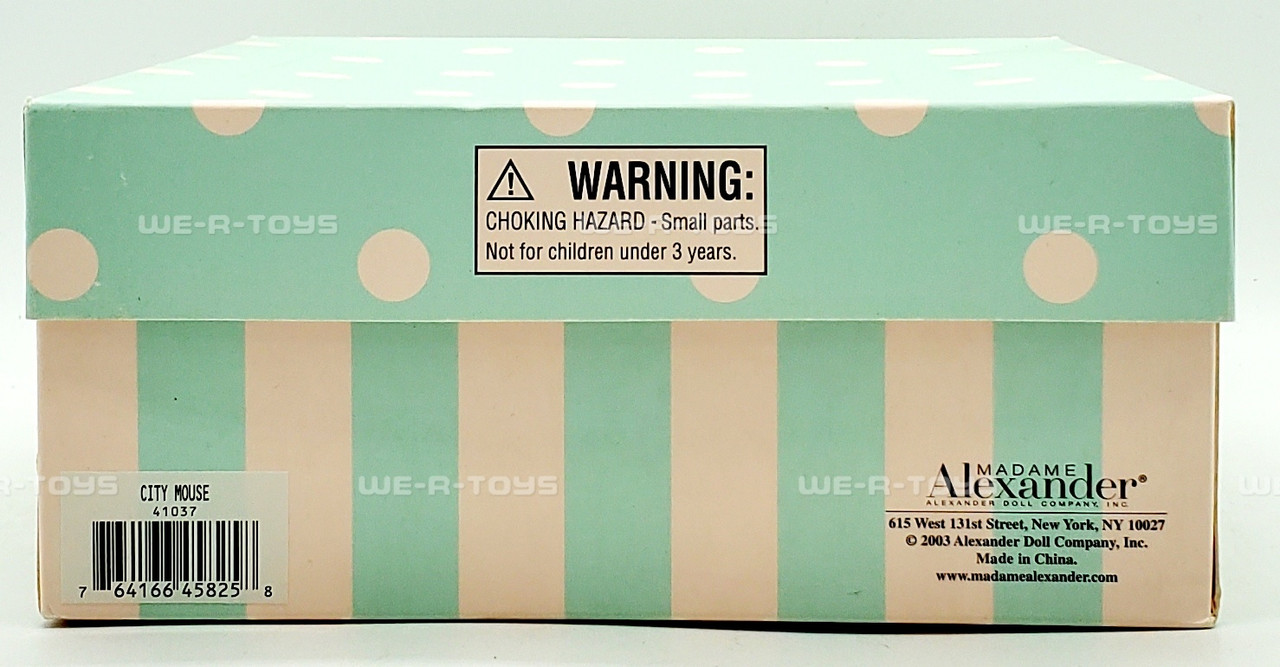 Madame Alexander City Mouse Doll 2003 No. 45825 NRFB - We-R-Toys