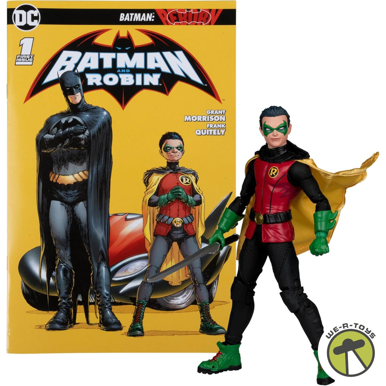 DC Direct Batman Reborn 7 Inch Scale Robin Action Figure with