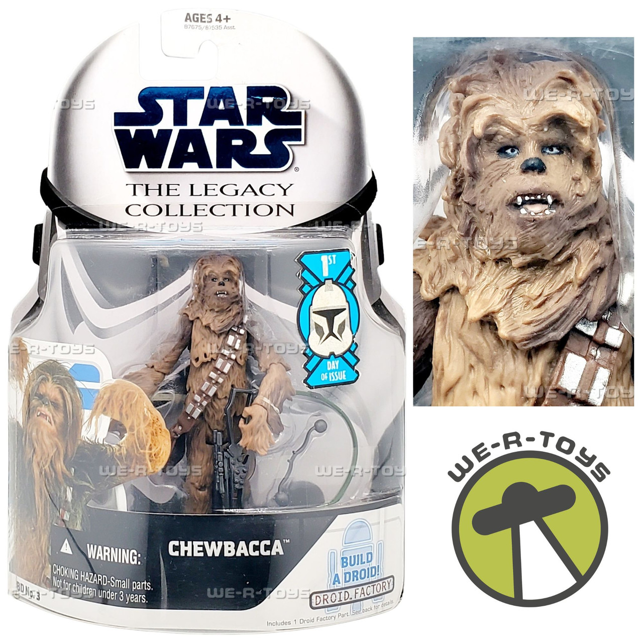 Star Wars The Legacy Collection Chewbaccca Action Figure 2008