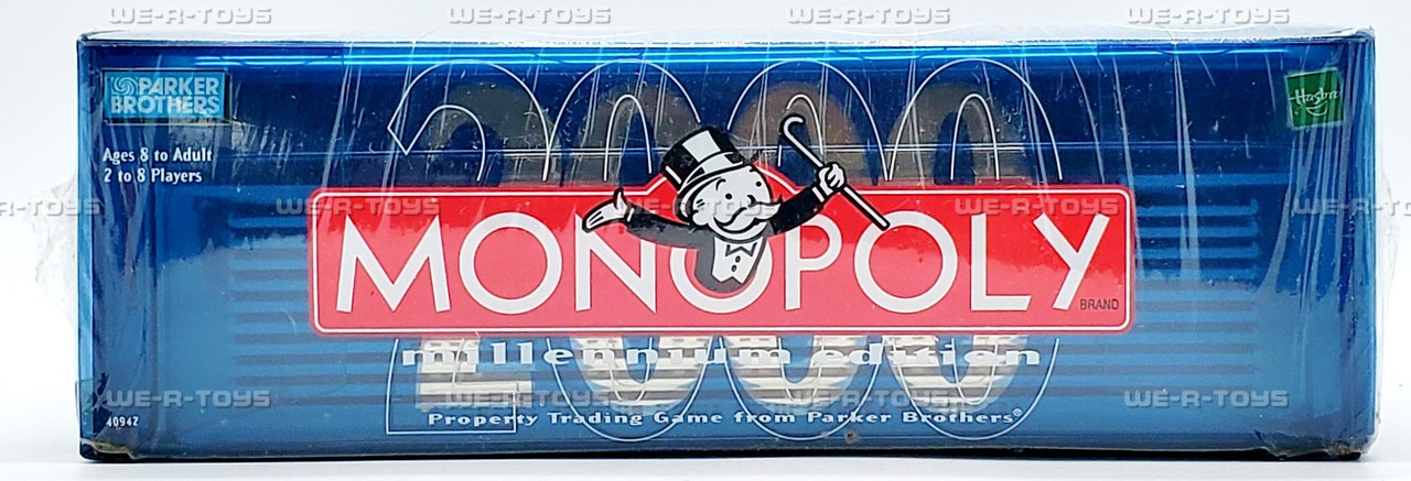 Millennium Collector's Tin Edition 2000 Monopoly Game Parker