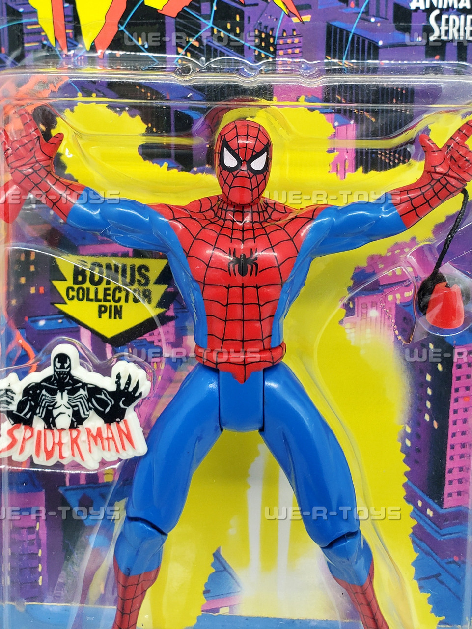 Marvel Spider-Man Animated Series Web Racer Action Figure 1994 Toy