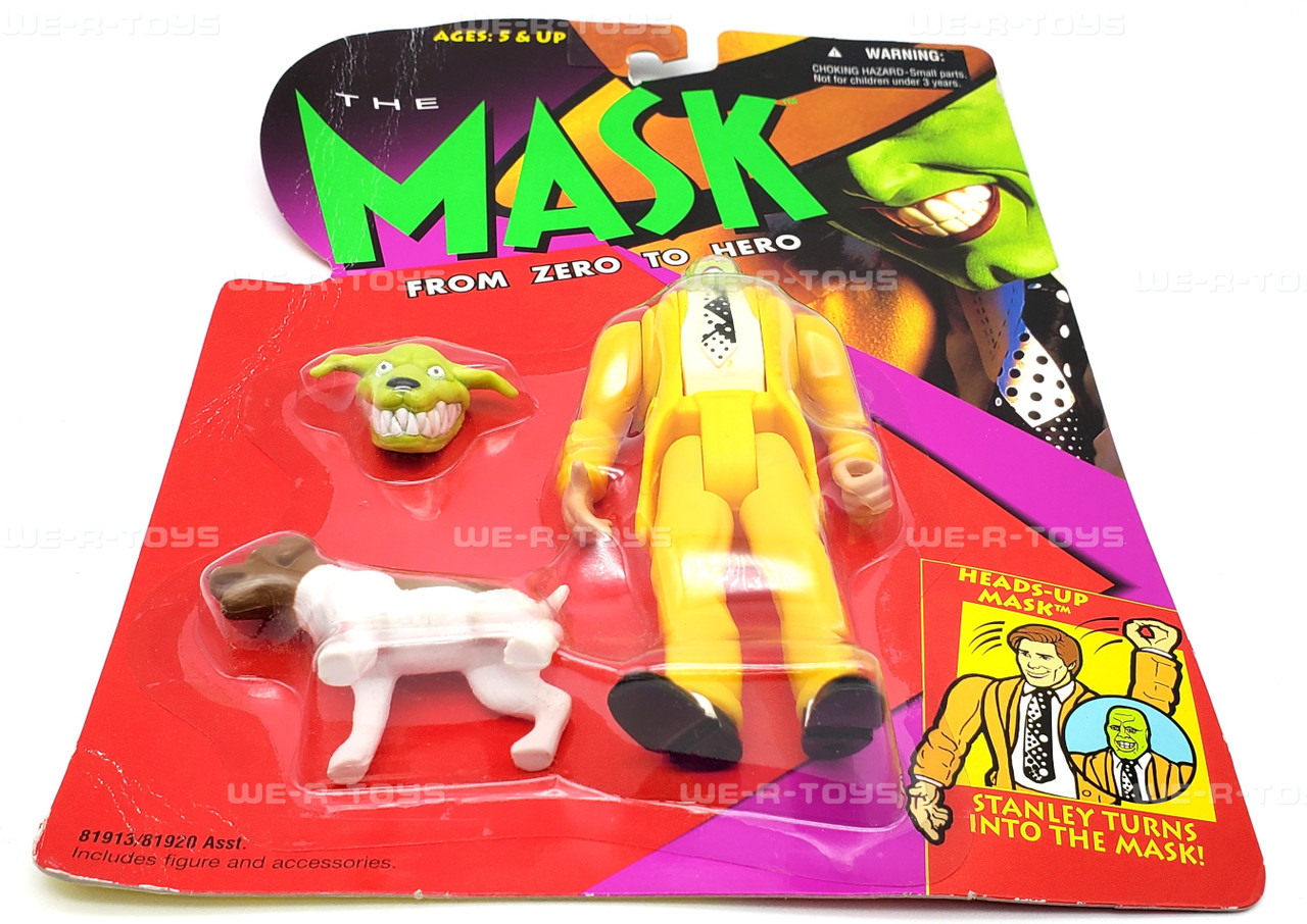 The Mask From Zero to Hero Heads-Up Mask Action Figure 1995