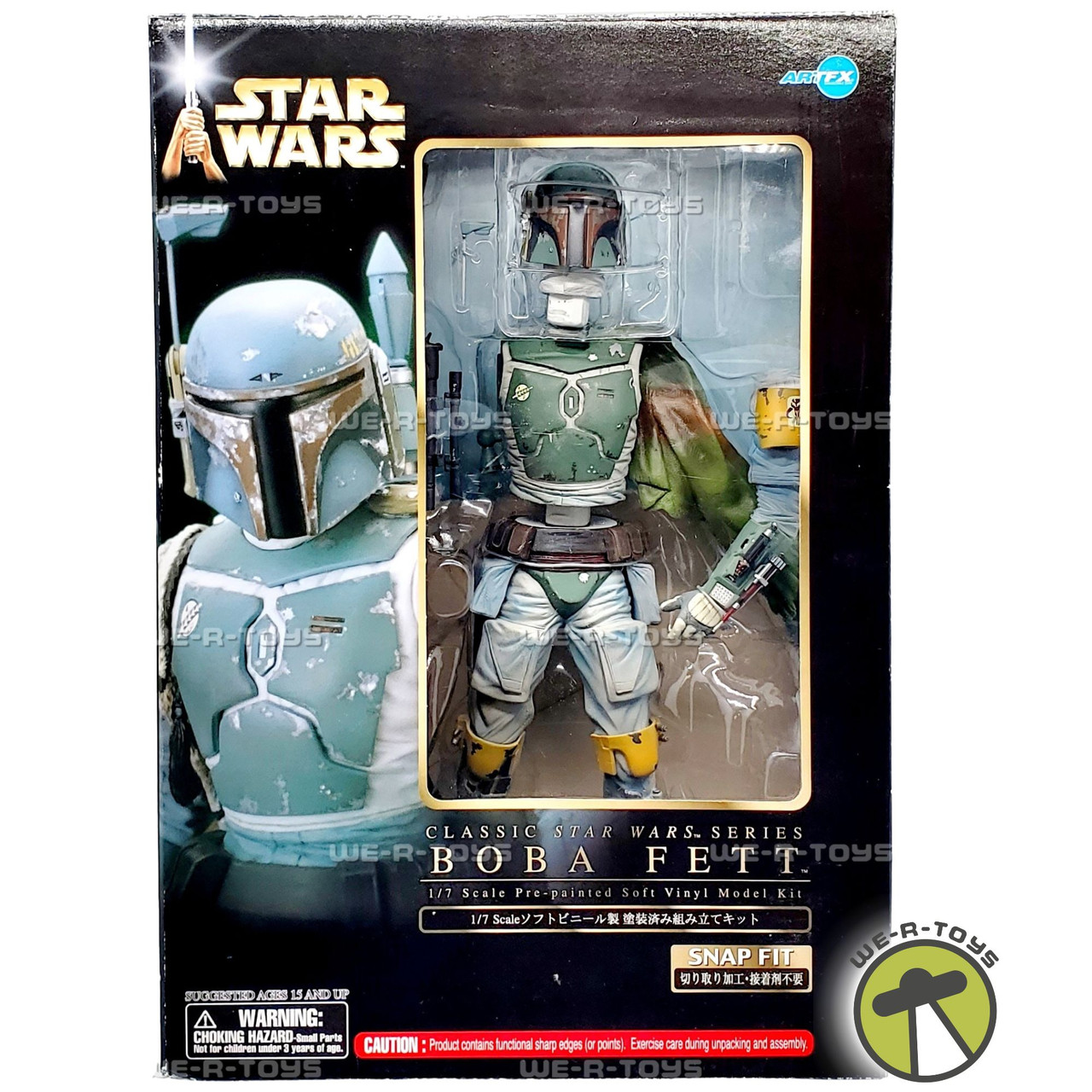 Star Wars Boba Fett Soft Vinyl Model Kit 2004 Kotobukiya 900114 