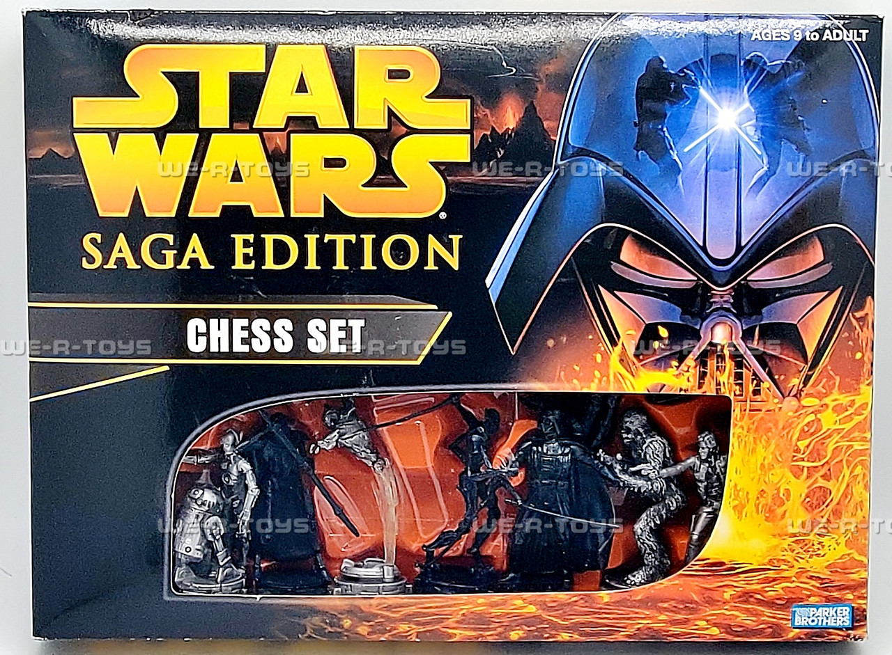 Star Wars Saga Edition Chess Set 2004 Parker Brothers 42453 - We-R