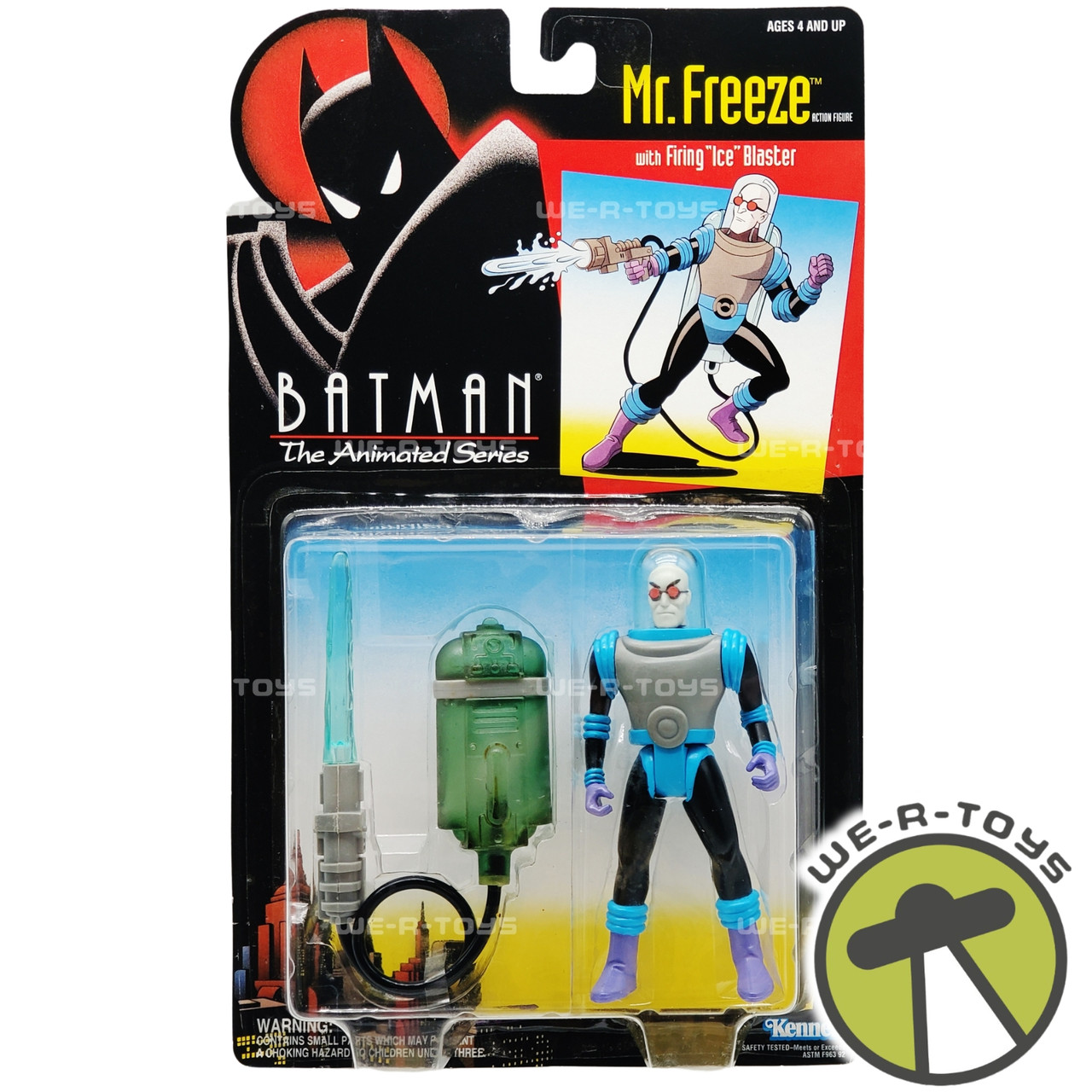 DC Batman The Animated Series Mr. Freeze Figure 1993 Kenner 64004