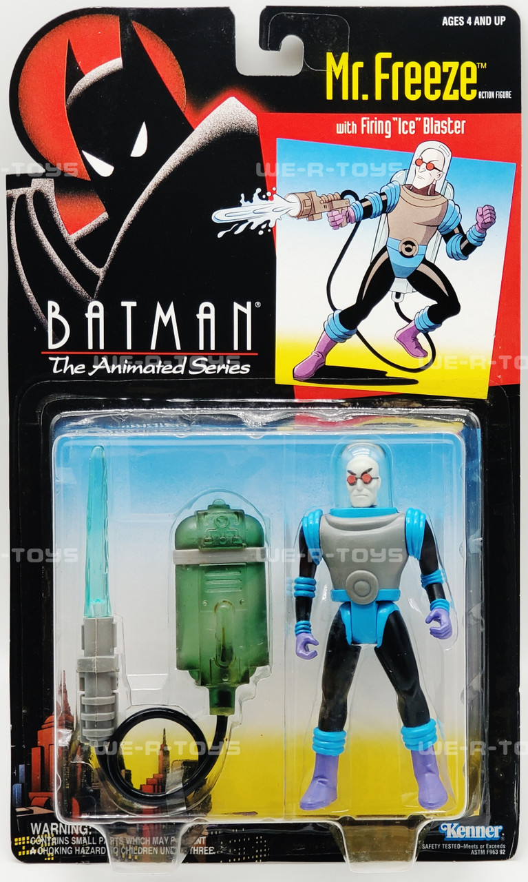 DC Batman The Animated Series Mr. Freeze Figure 1993 Kenner 64004