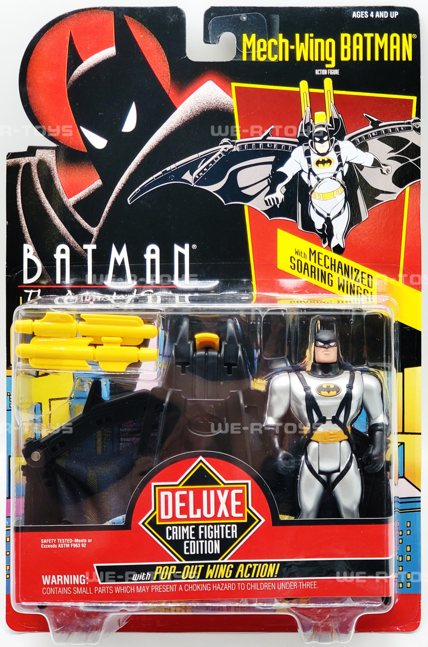 DC Batman The Animated Series Mech-Wing Batman Figure 1993 Kenner