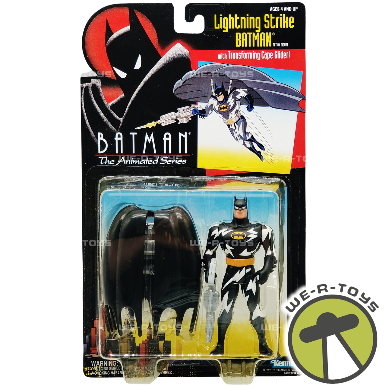 DC Batman The Animated Series Lightning Strike Batman Figure 1993