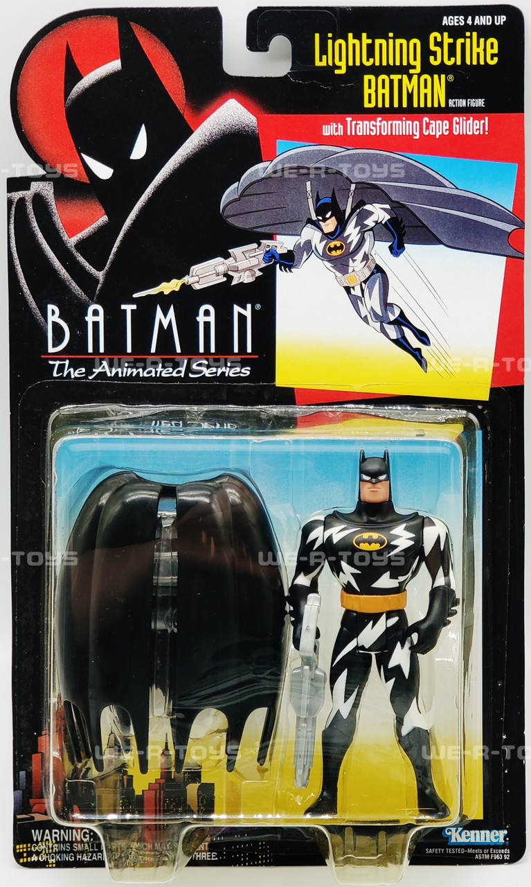 DC Batman The Animated Series Lightning Strike Batman Figure 1993