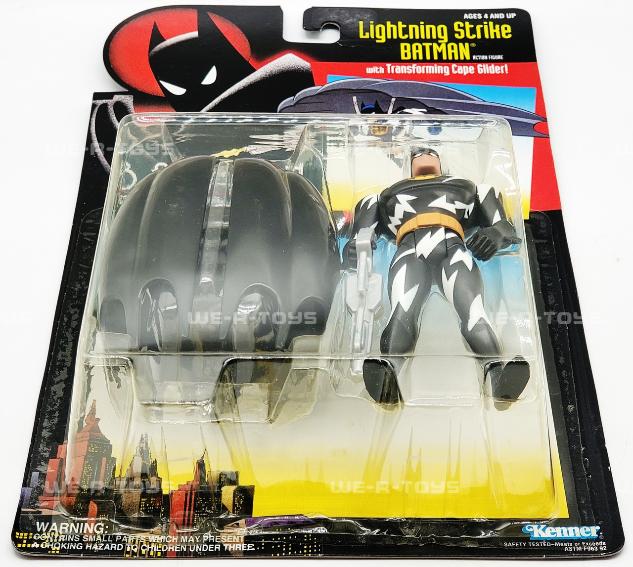 DC Batman The Animated Series Lightning Strike Batman Figure 1993