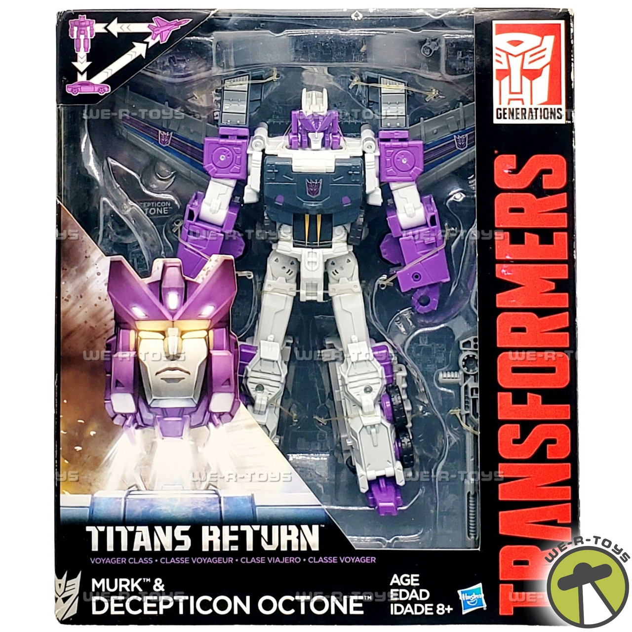 Transformers Generations Voyager Octane and Murk Action Figure