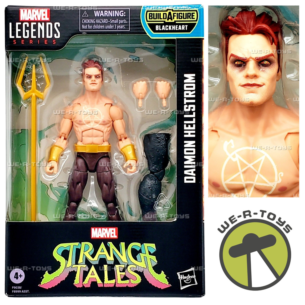 Marvel Legends Series Strange Tales Daimon Hellstrom Figure 2024