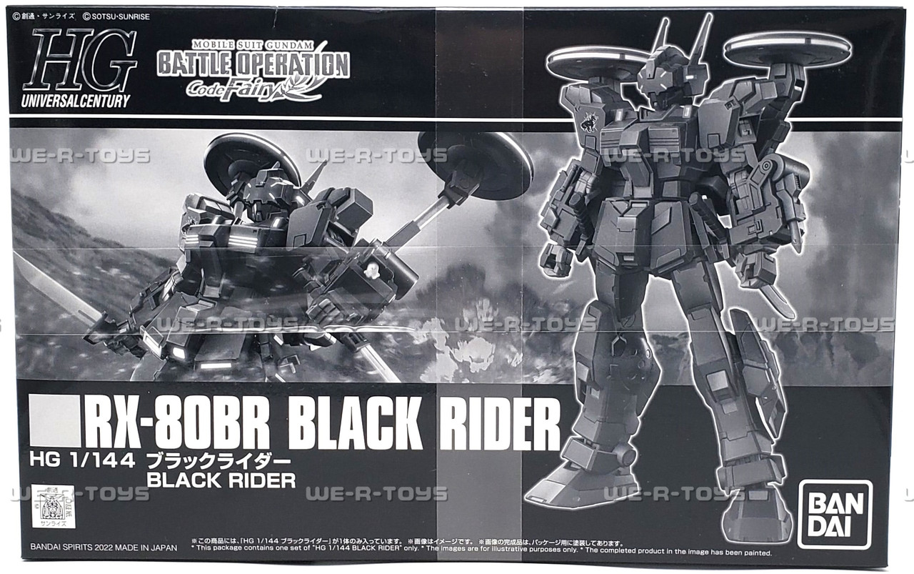 Gundam HGUC Code Fairy RX-80BR Black Rider 1/144 Model Kit 2022