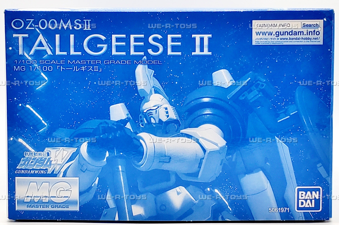 Gundam MG 1/100 OZ-00MSII Tallgeis Master Grade Model Kit Bandai