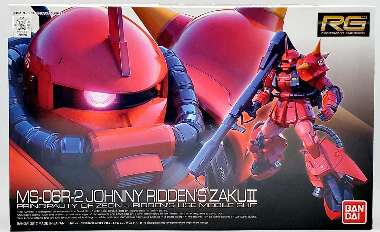 Gundam RG MS-06R-2 Johnny Ridden's Zaku II Mobile Suit Model Kit