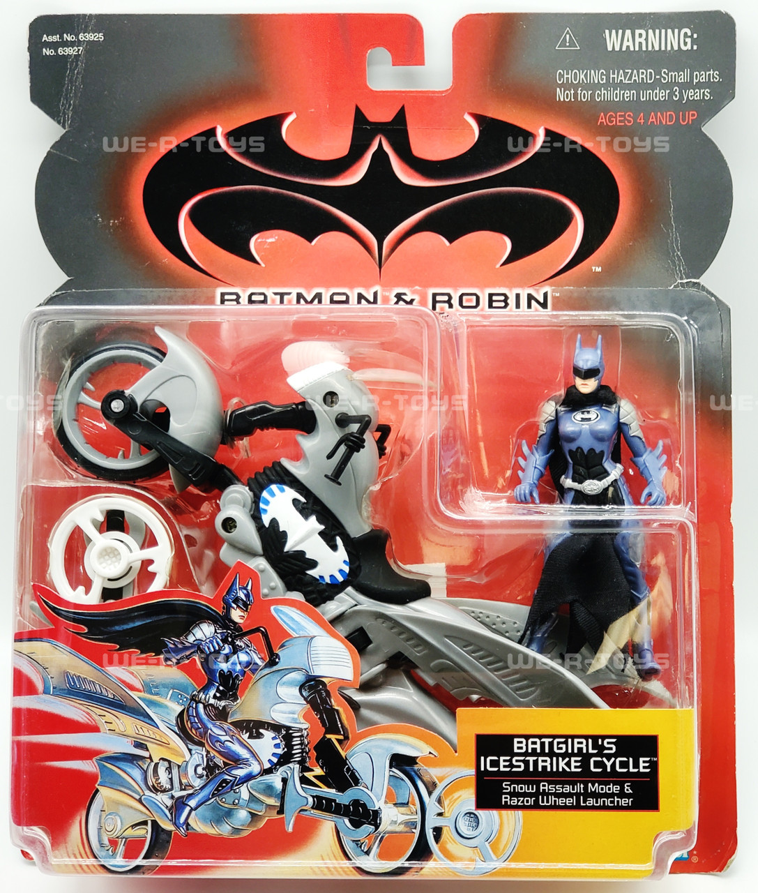 Batman バットマン & Robin Batgirl's Icestrike Cycle アクションフィギュア 人形 おもちゃ