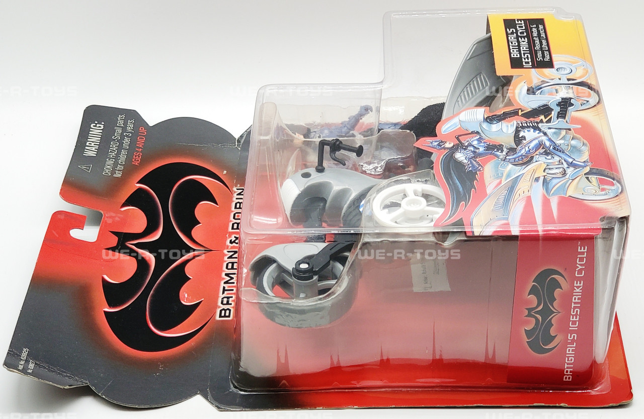 DC Batman & Robin Batgirl's Icestrike Cycle Action Figure 1997