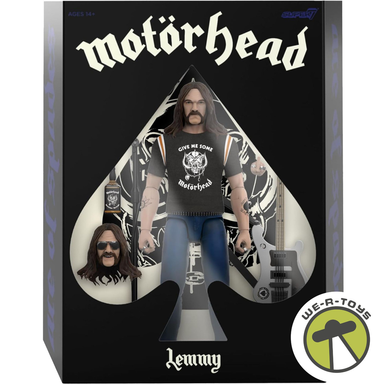 Motorhead Ultimates Wave 2 Lemmy 1981 Tour Action Figure