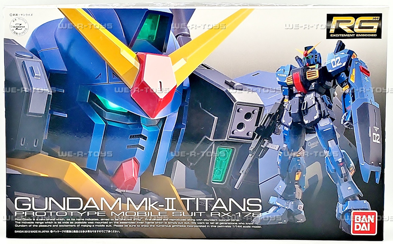 RX78FRGMTGUNDAMセット Hobby RG Gundam MK-II Titans Z RX-178 Mobile Suit Model Kit - We-R