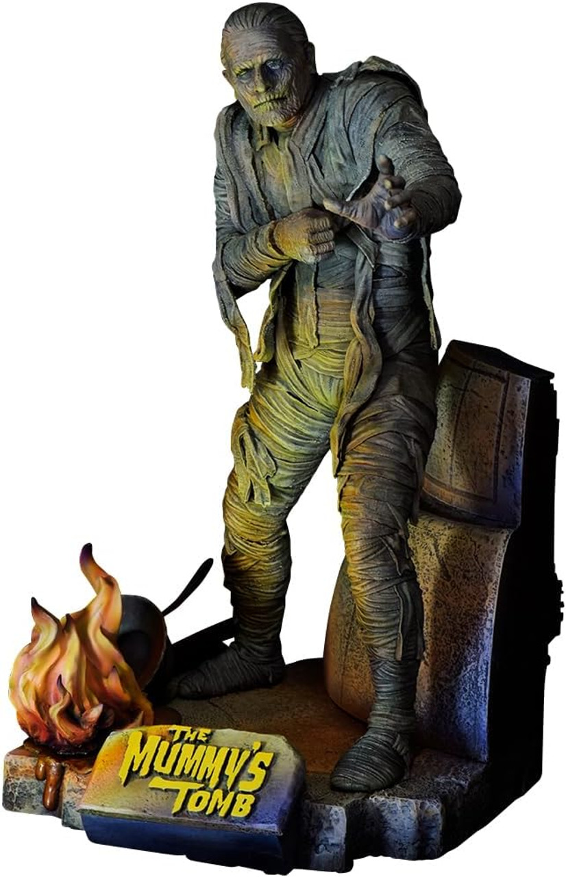 エクスプラス　The Mummy's Tomb ミイラ プラモデル完成品 1/8 Lon Chaney as The Mummy's Tomb Plastic Model Kit