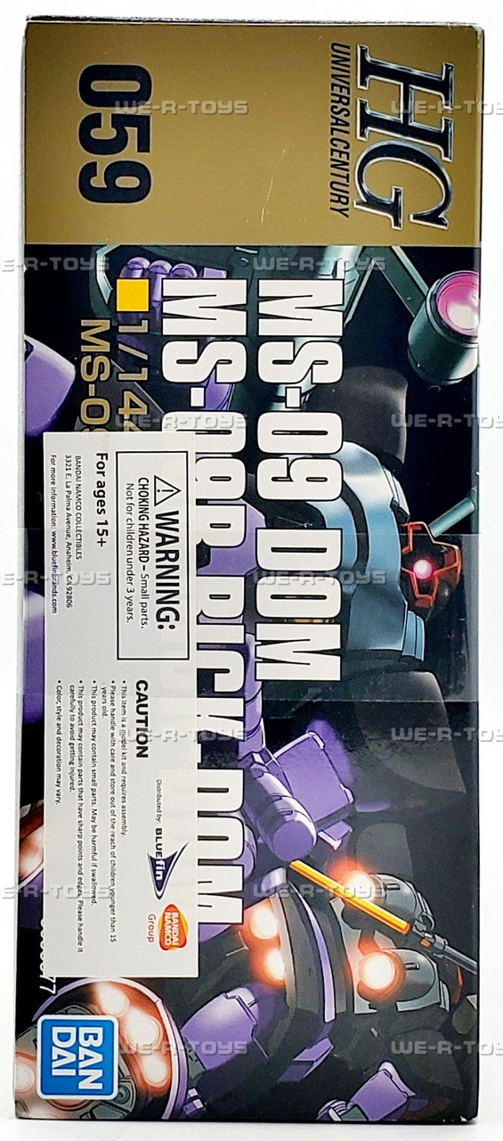 Gundam MS-09 Dom MS-09R Rick-Dom Mobile Suit Gundam Model Kit