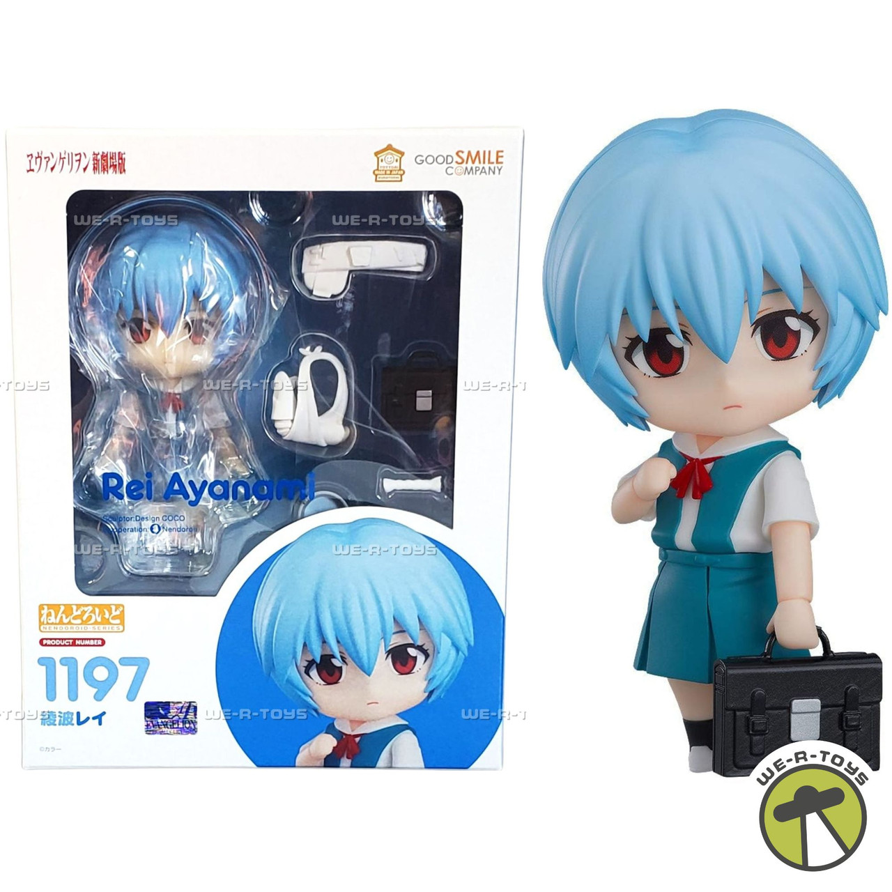 Rebuild of Evangelion Rei Ayanami Nendoroid Action Figure Good 