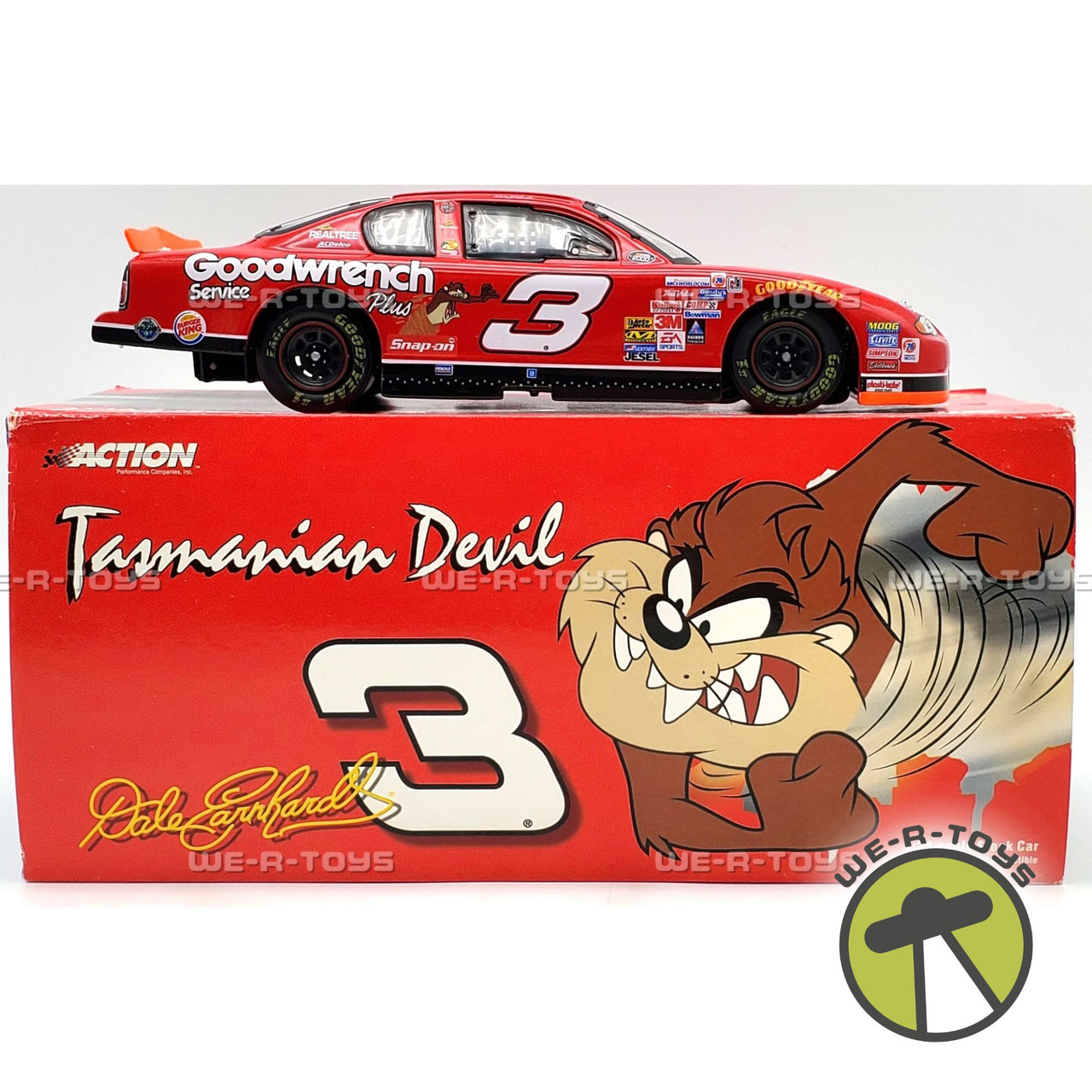 NASCAR #30 DALE EARNHARDT  超希少 DALE EARNHARDT SR #3 TAZMANIAN DEVIL LOONEY TUNES TAZ 2000