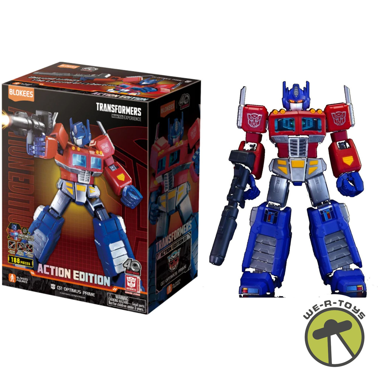 Blokees Transformers Action Edition G1 Optimus Prime Model