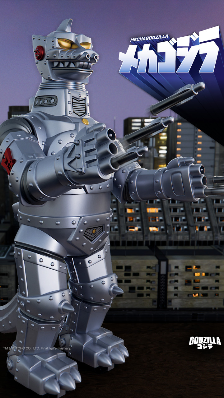 Godzilla Toho Super Shogun Mechagodzilla Metallic Action