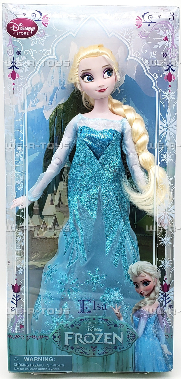 Dress Elsa Barbie Toys Disney Frozen Classic Collection Elsa Doll