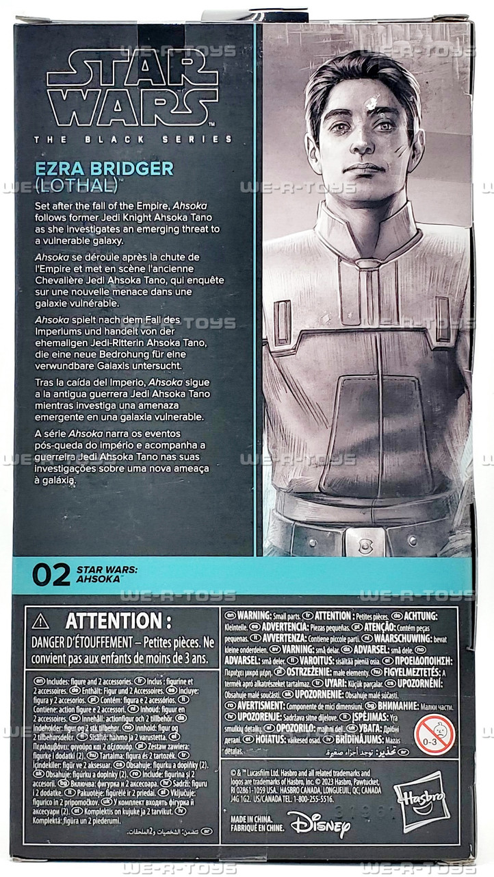 全国どこでも送料無料！ Star Action Lothal Bridger Ezra Ahsoka Series Black The Wars アクセサリー