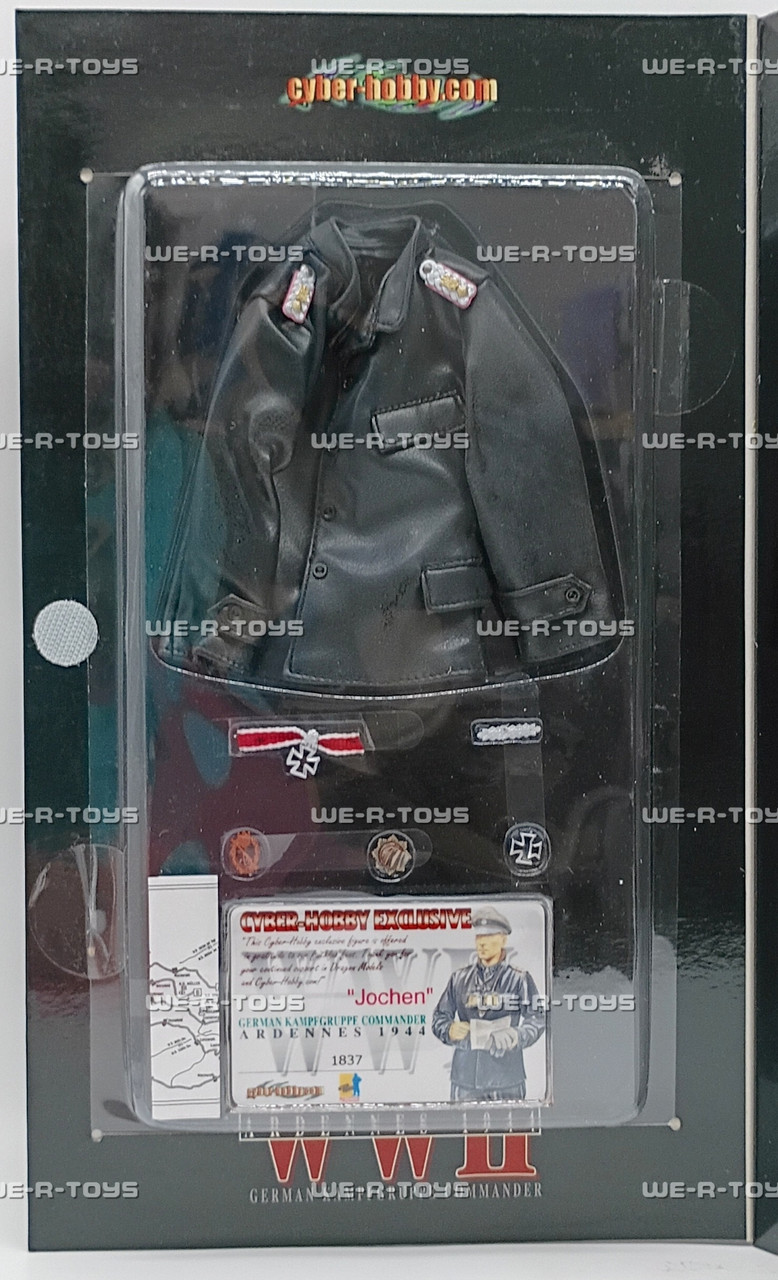 WWⅡ cyber hobby major schiize フィギュア Major Benno Pfeiffer - FJ Pionier Commander Cyber Hobby - Machinegun