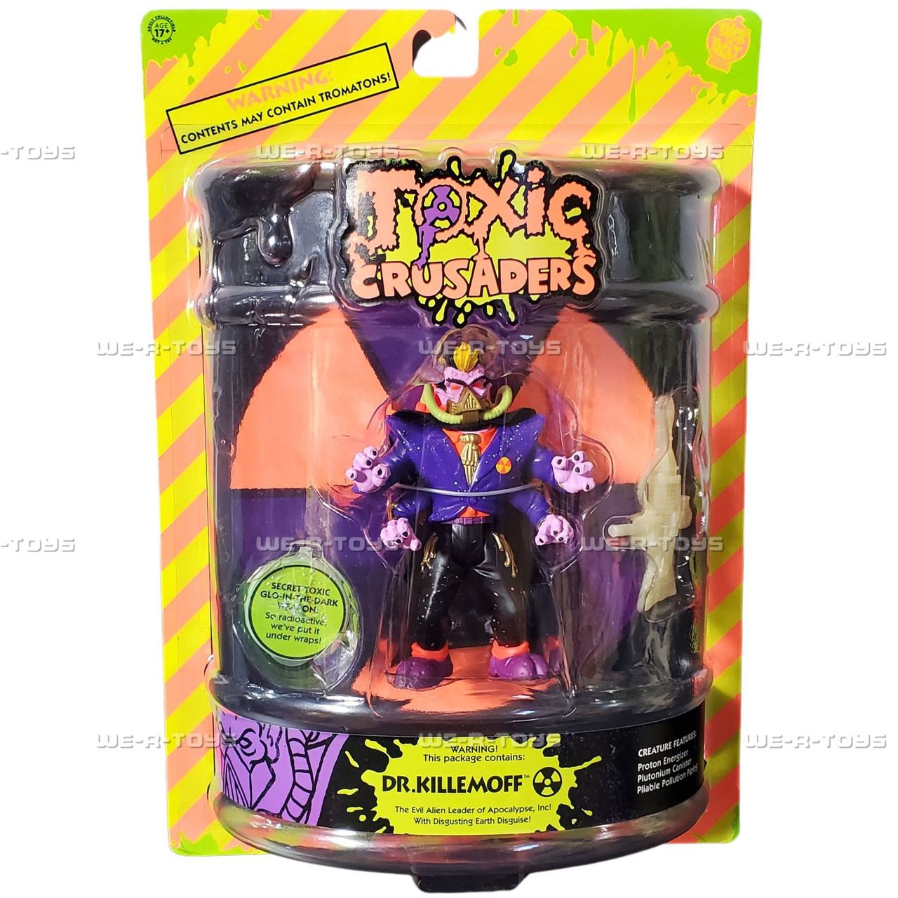 Toxic Crusaders Dr. Killemoff 5 Inch Action Figure 2024 Trick or
