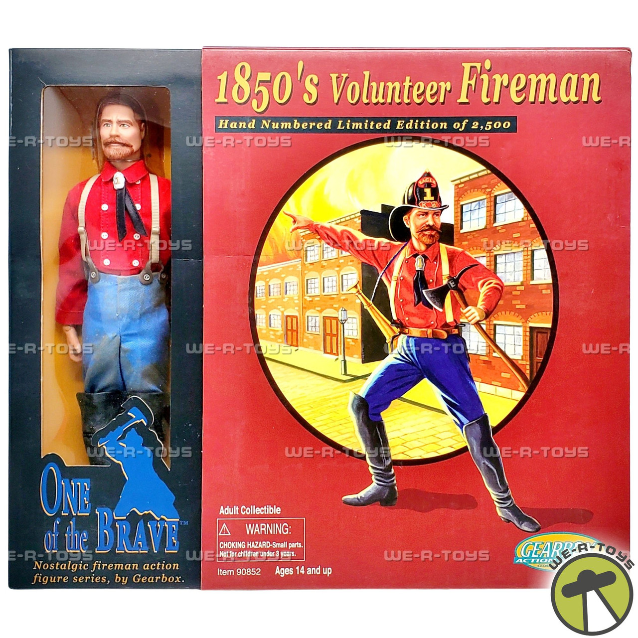 1850's Volunteer Fireman Action Figure One of the Brave 2003