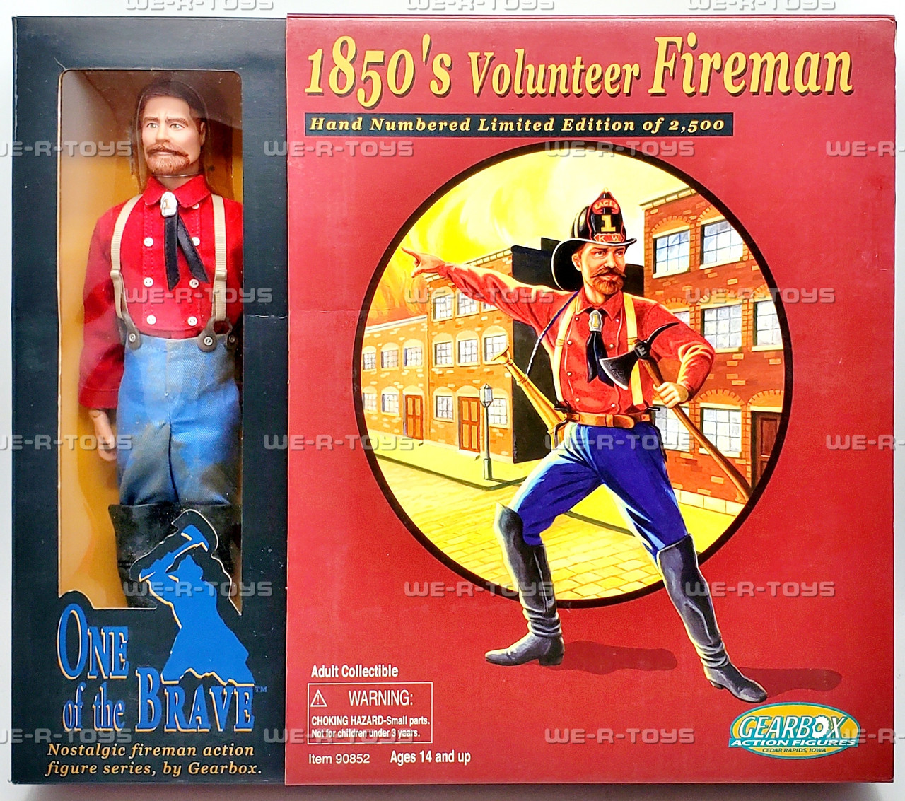 1850's Volunteer Fireman Action Figure One of the Brave 2003