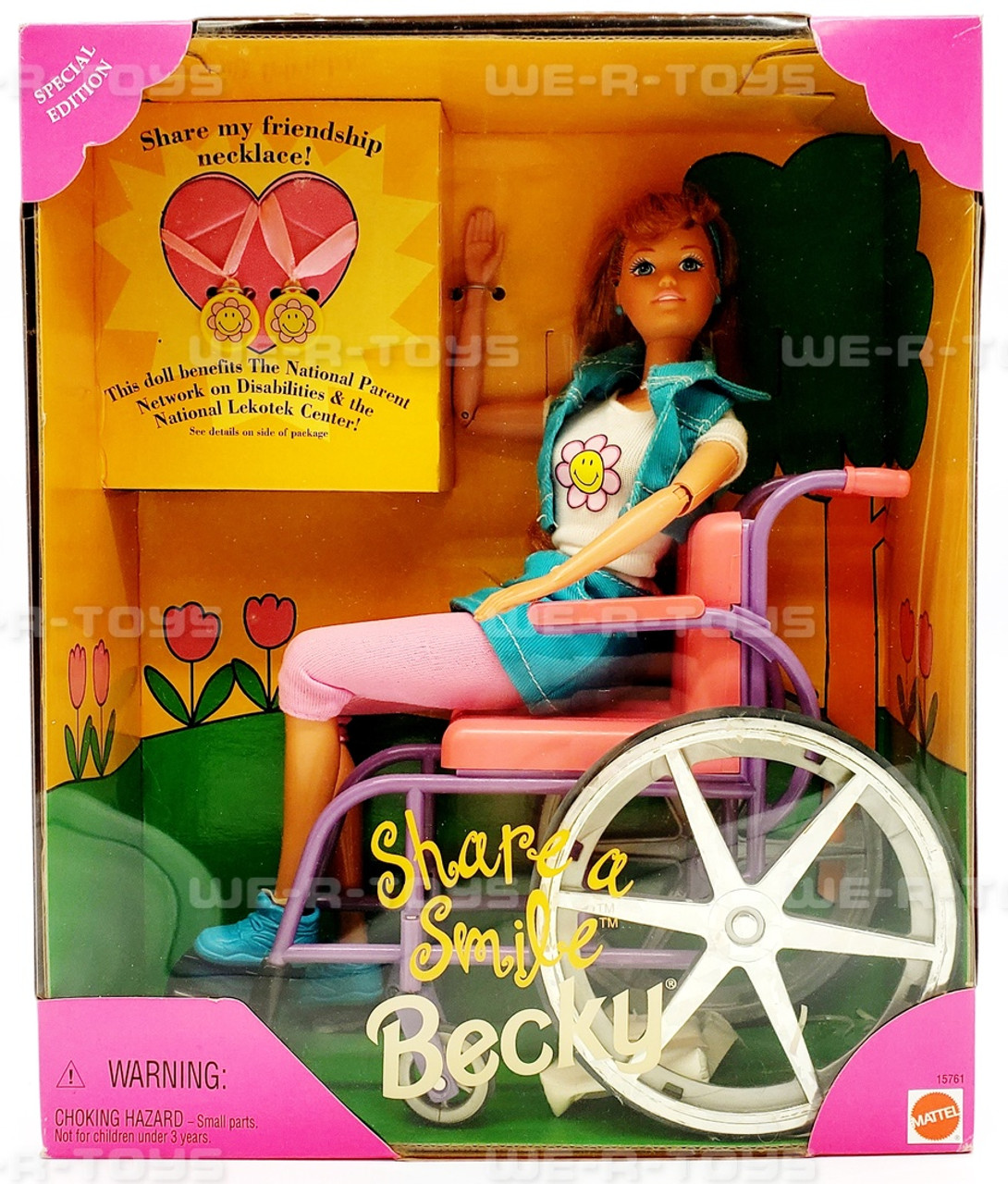 Barbie Share a Smile Becky Doll Special Edition 1996 Mattel 5761