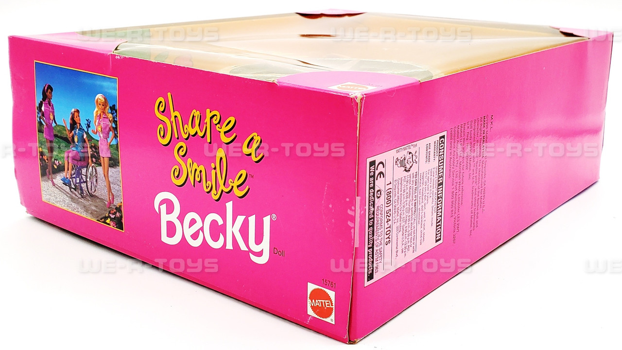 Barbie Share a Smile Becky Doll Special Edition 1996 Mattel 5761